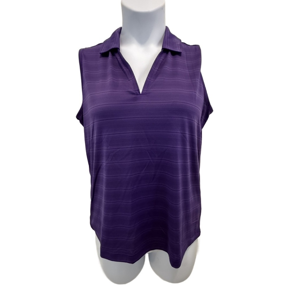 Bolle Purple Sleeveless Women's Activewear Top. Size Large